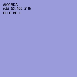 #999BDA - Blue Bell Color Image